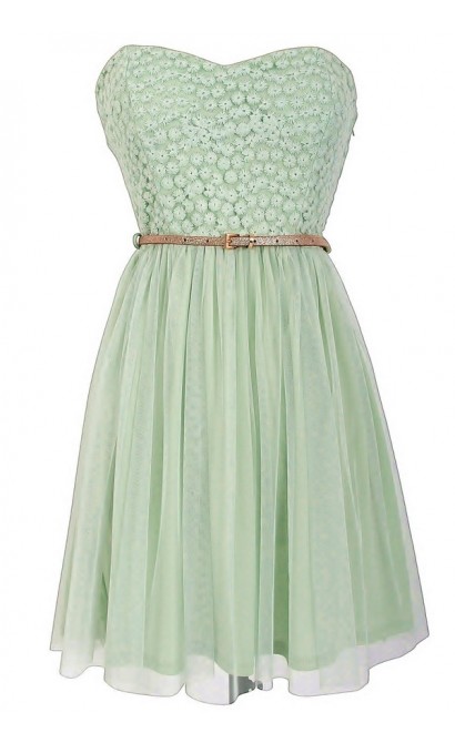 Boho Glam Dress in Sage